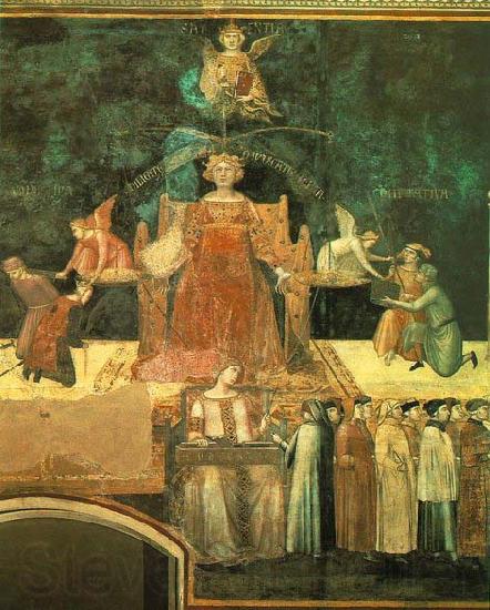 Ambrogio Lorenzetti Allegory of the Good Government